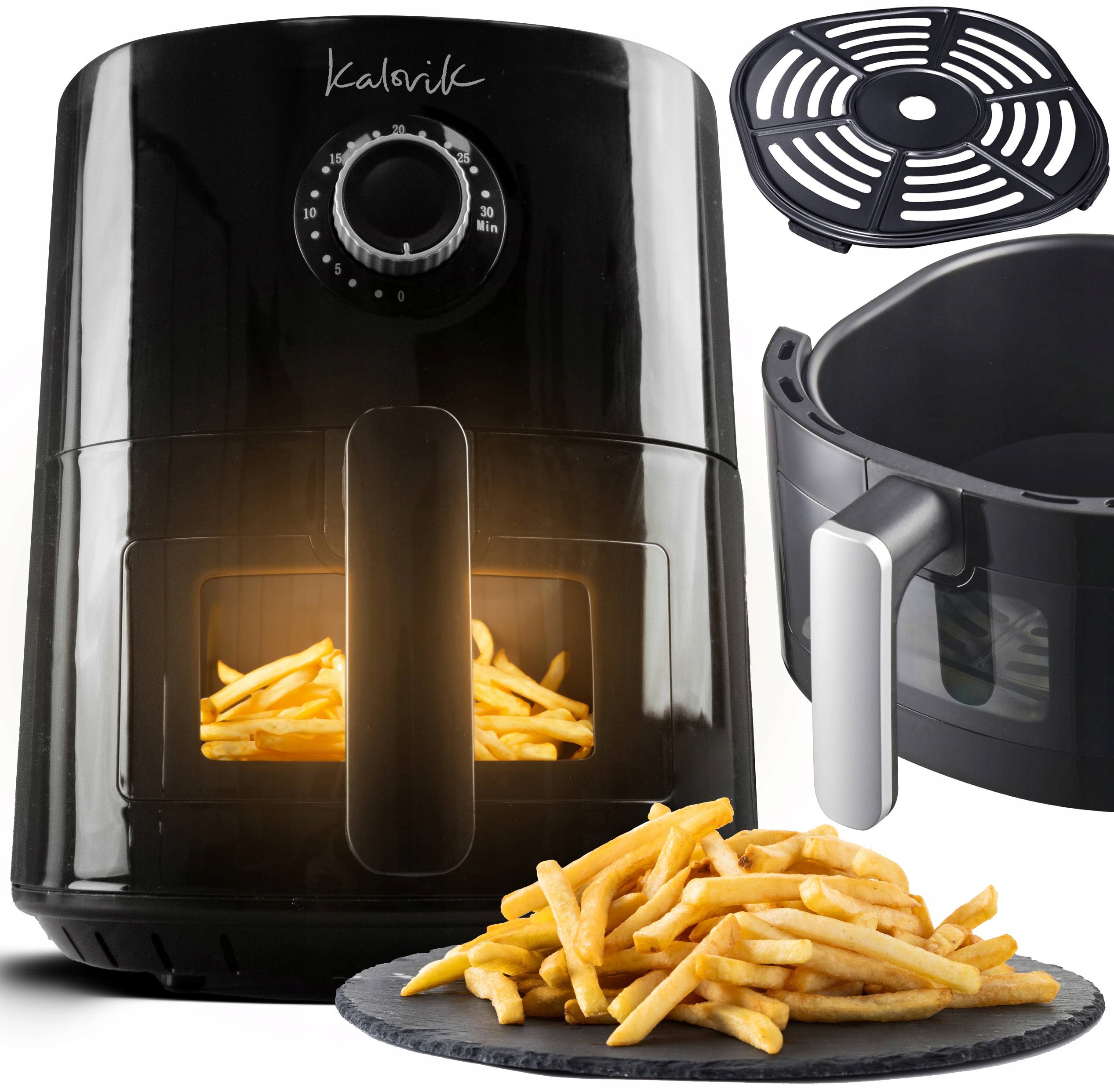 Beztuková fritéza Kalorik TKG FTL 1801 BK 1300 W 4 l